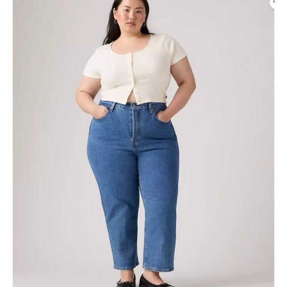 Levi's Premium Ribcage Straight Ankle Women's Jeans (plus Size) 22W - Picture 1 of 6